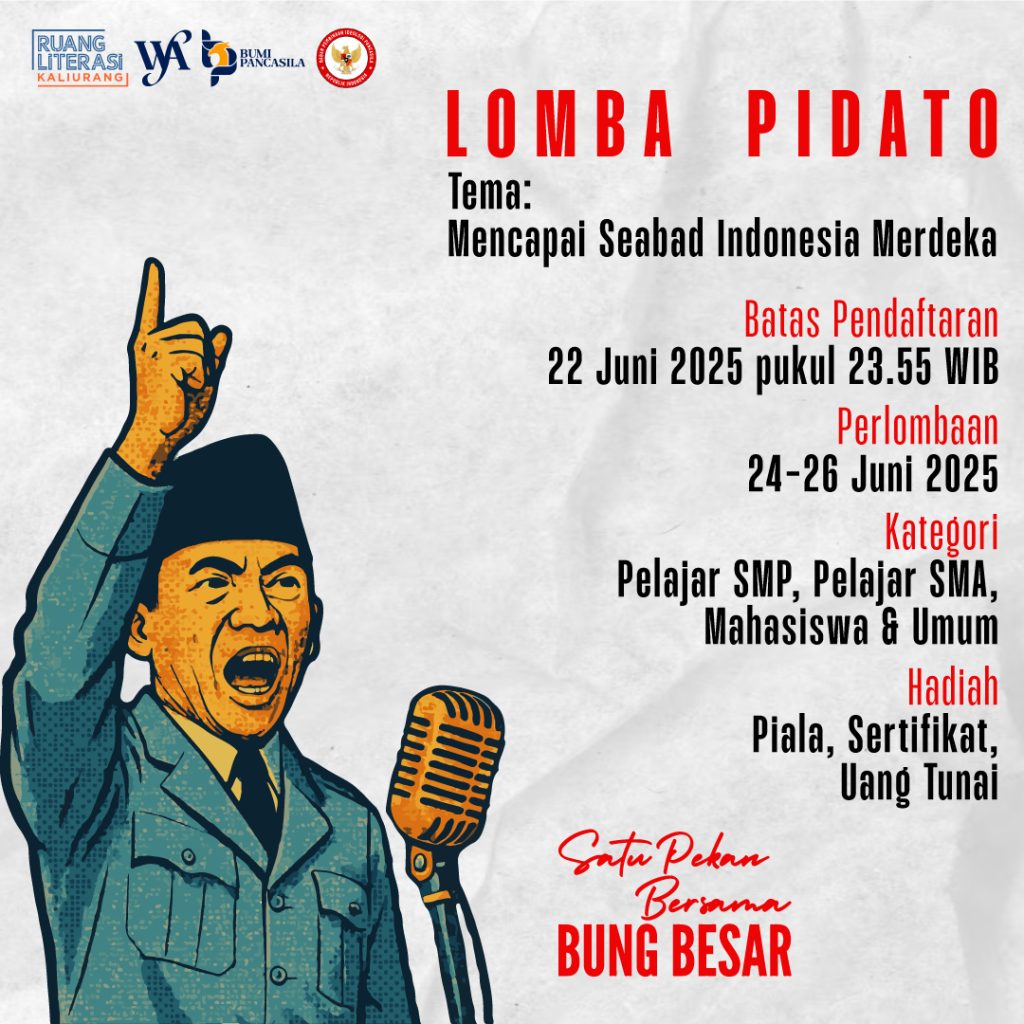 Lomba Pidato-Satu Pekan Bersama Bung Besar